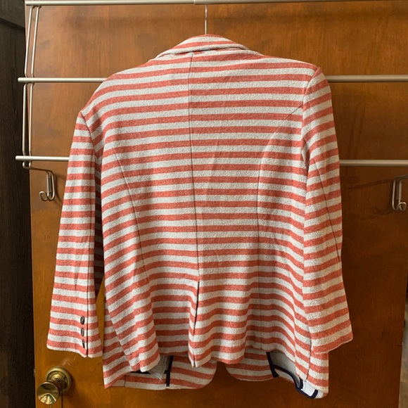 Anthropologie Cartonnier Striped Terry Blazer - Picture 3 of 6